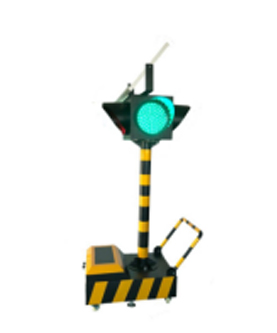 乌恰太阳能移动信号灯